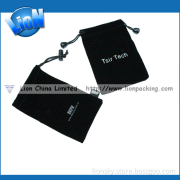 Custom Soft Velvet Smart Phone Pouch as Gift Accessory (R-049)